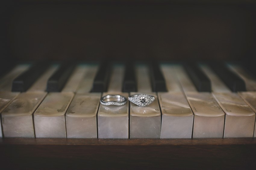 Engagement Ring - Glamorous Art Deco Wedding Inspiration 