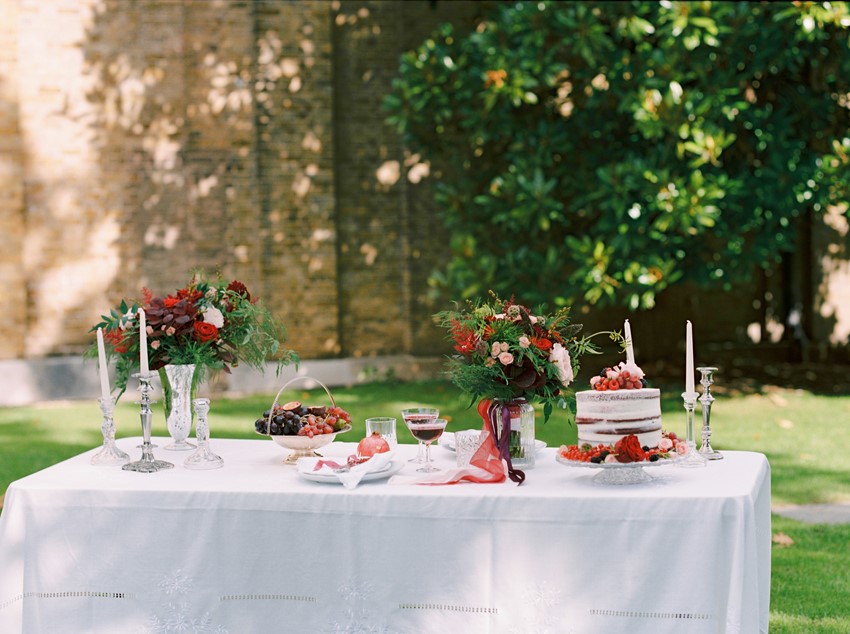 Wedding Tablescape - A Fine Art Wedding Inspiration Shoot with Edwardian Elegance