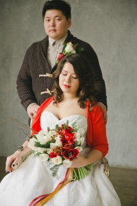 A Christmas Fairytale Wedding Inspiration Shoot
