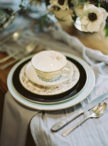 Vintage Wedding Place Setting - A Love Poem Brought To Life