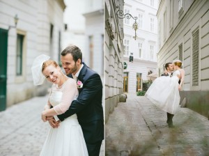 Wedding Portraits - A Sweet 1950s Infused Wedding with a Jackie Kennedy Inspired Wedding Dress