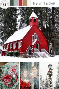 Cranberry Christmas - Wedding Inspiration in a Traditional Christmas Colour Palette