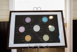 DIY Table Plan from Paper Doilies