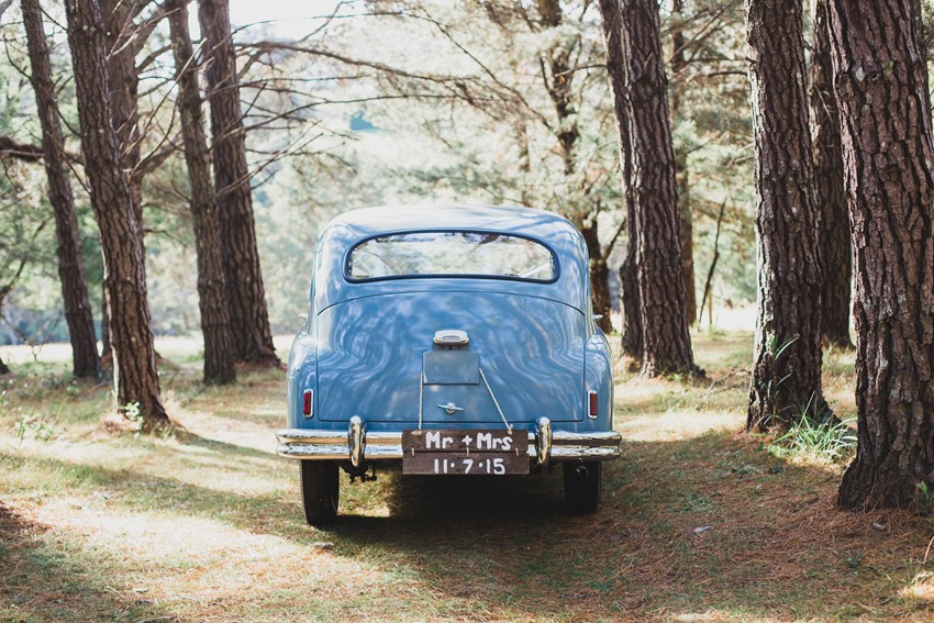 Vintage Getaway Car