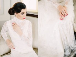 Long Sleeve Lace Wedding Dress - A Breathtaking Colonial Wedding Styled Shoot in Lima