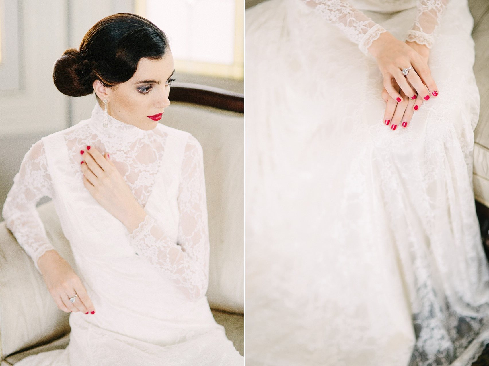 Long Sleeve Lace Wedding Dress - Wedding Inspiration with Latin American Elegance