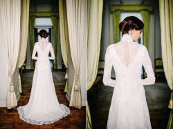 Long Sleeve Lace Wedding Dress - A Breathtaking Colonial Wedding Styled Shoot in Lima