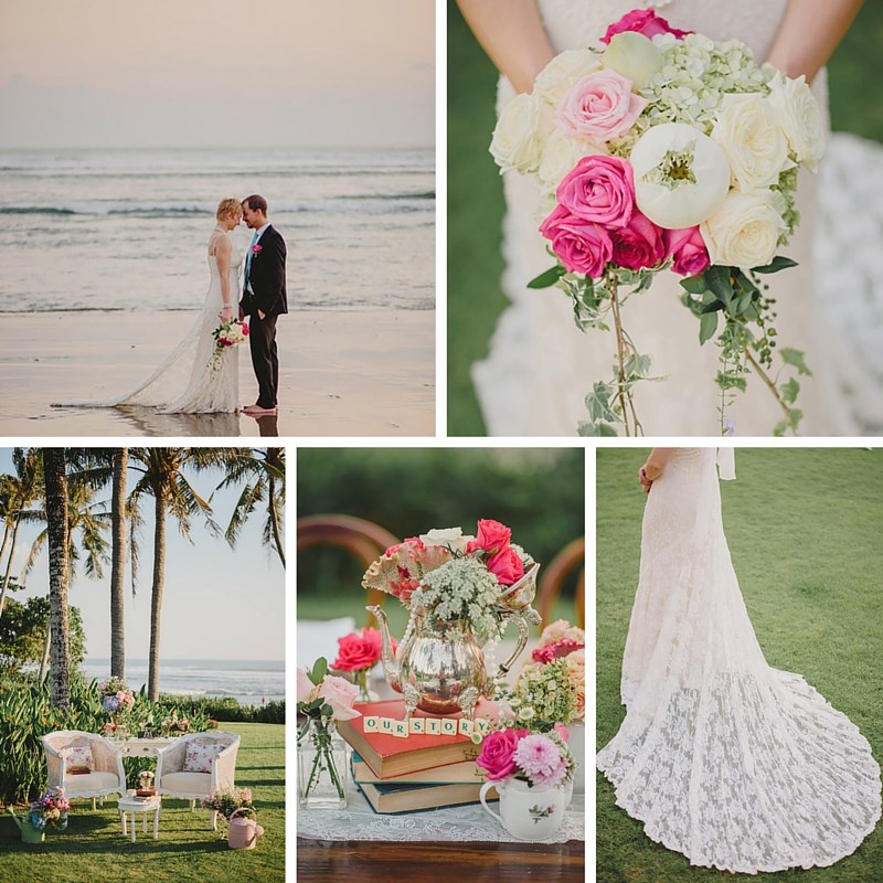 A Beautiful English Country Garden Wedding Inspiration Shoot in Bali