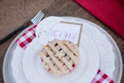 Little Red Riding Wedding Place Setting