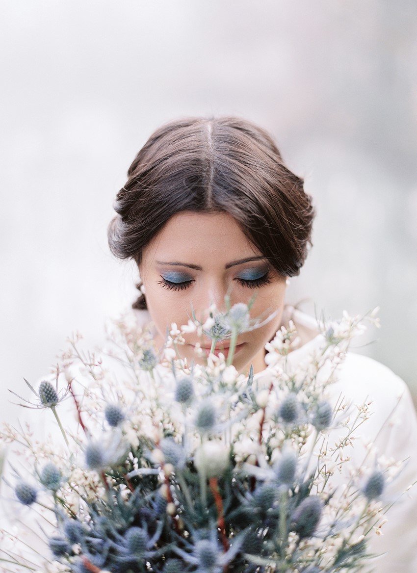 Romantic Winter Bridal Makeup