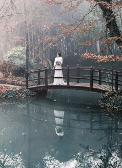 Romantic Winter Bride