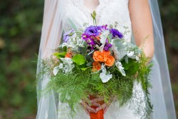 Bold & Bright Bohemian Bouquet // Photography ~ Andre Brown Photography