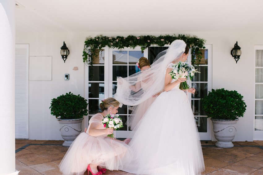 Bride & Bridesmaids Photography by Claire Morgan