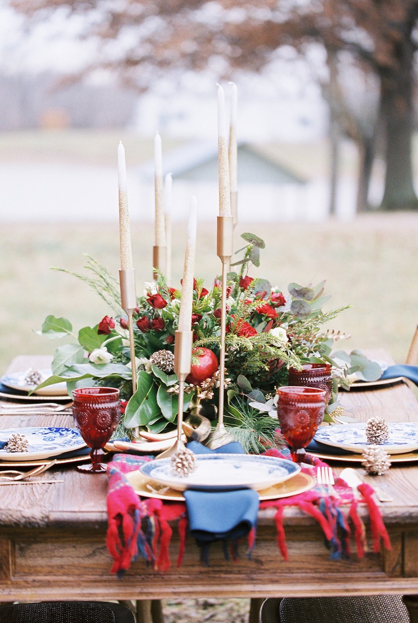Winter Wedding Tablescape Photography by Shannon Duggan Photography