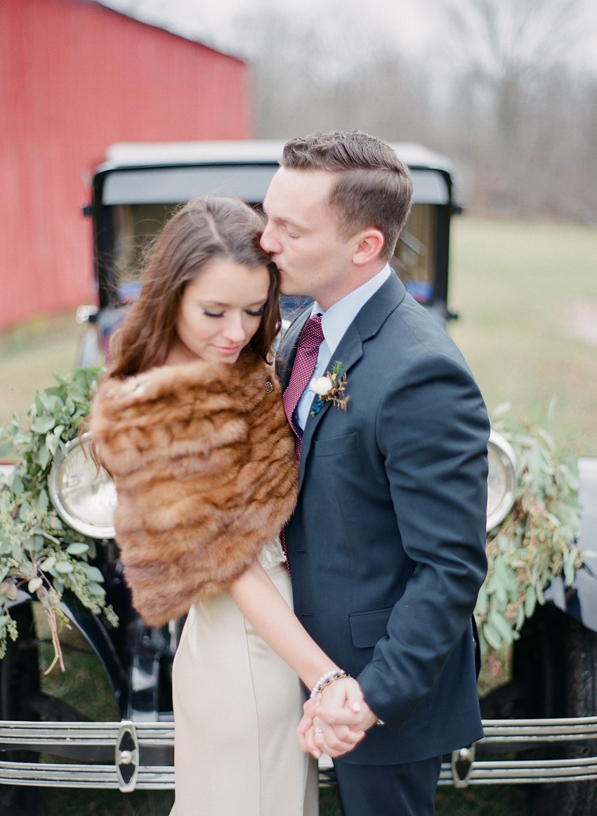 Winter Wedding Bride & Groom Photography by Shannon Duggan Photography