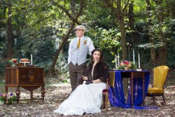 Boho Vintage Woodland Wedding // Photography ~ Andre Brown Photography