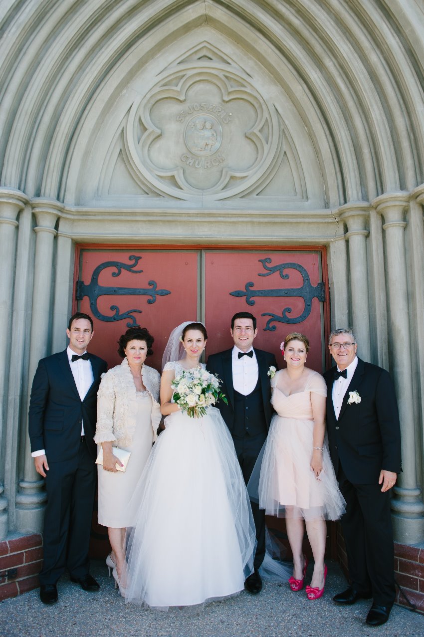 Formal Church Wedding Portraits Photography by Claire Morgan