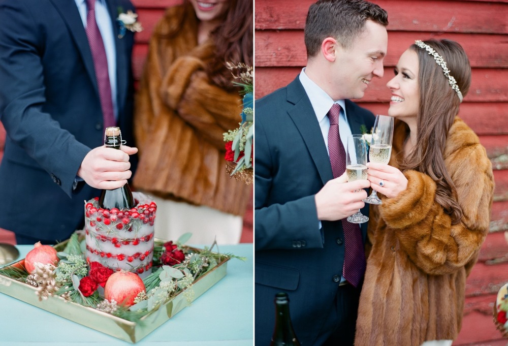 Vintage Winter Wedding Inspiration Photography by Shannon Duggan Photography