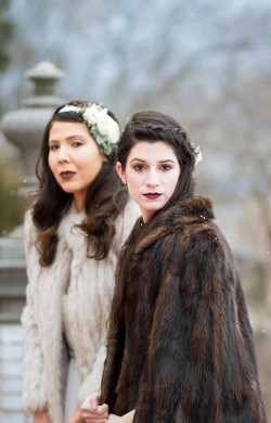 Winter Bride & Bridesmaid // Photography ~
