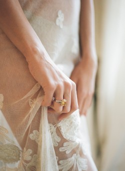 Yellow Diamond Engagement Ring // Photography ~ Archetype Photography