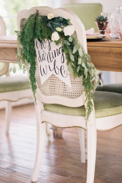 Wedding Chair Decor // Photography ~ @shannonduggan
