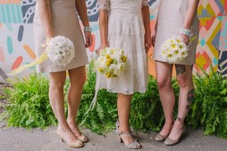 Mid Century Inspired Bridesmaids // Photography ~ Amanda Dumouchelle Photography