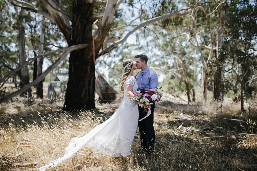 Lavender farm first look // Photography by Brown Paper Parcel