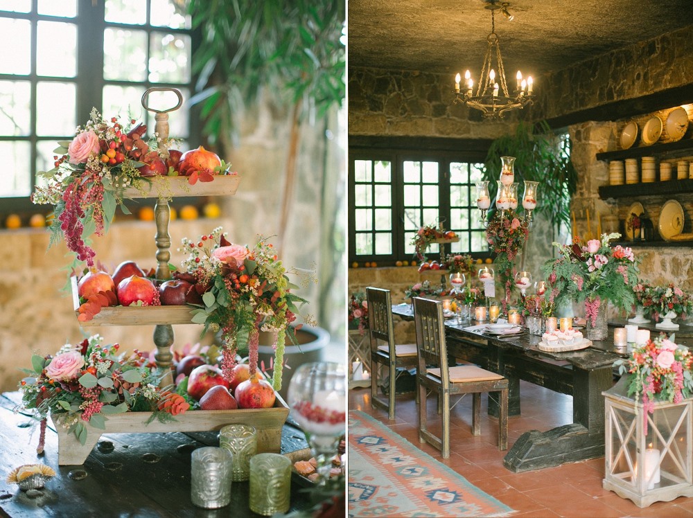 Rustic Autumn Wedding Tablescape // Photography ~ Anna Roussos Photography