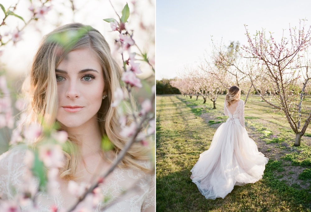 Romantic Springtime Bride in Pink // Photography ~ Archetype