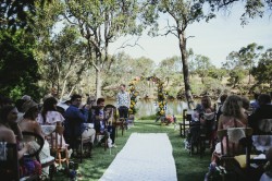 DIY Outdoor Wedding Arch // Photography ~ Brown Paper Parcel