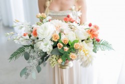 Elegant Floral wedding centrepiece // Photography ~ Alexis June Weddings