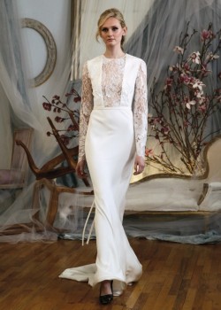 Chic Long Sleeved Wedding Dress Julia from Elizabeth Fillmore