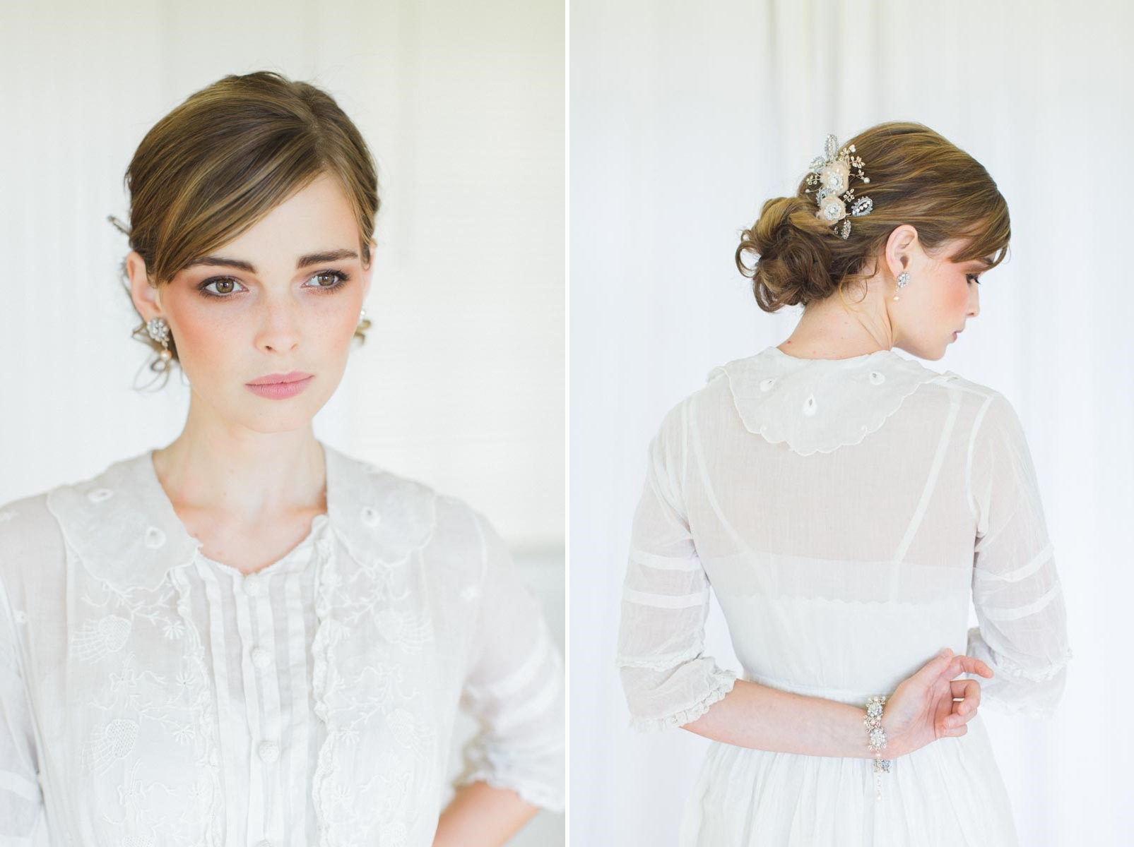 Vintage Inspired Bridal Hair Accessory from Edera Jewlery
