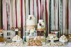 Wedding Dessert Table // Photography Onelove Photography