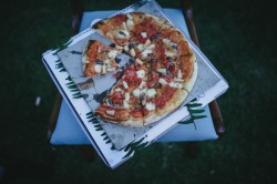 Pizza Wedding Reception // Photography ~ Brown Paper Parcel