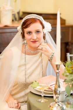 1920s Inspired Bridal Look