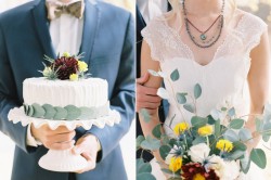 Autumn Wedding Cake & Bouquet // Photography ~ Wendy Cooper Photography