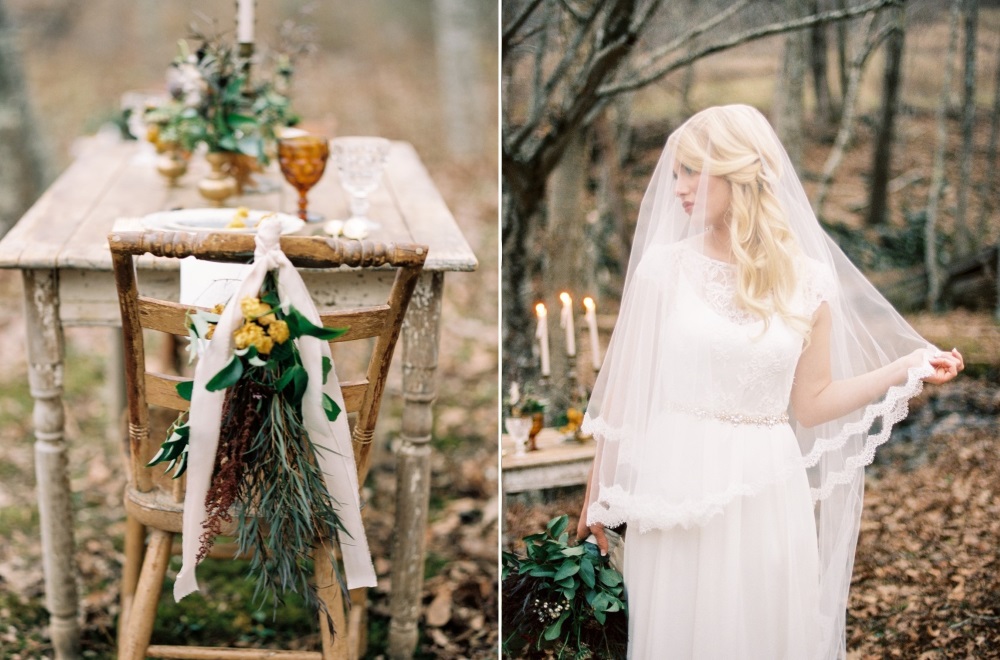 Woodland Wedding Inspiration // Photography ~ Live View Studios