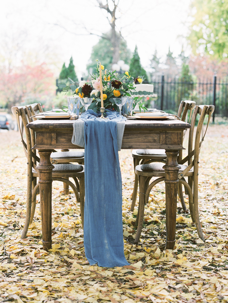 Autumn Wedding Table // Photography ~ Wendy Cooper Photography