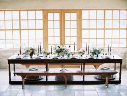 Romantic Modern Vintage Wedding Tablescape // Photography ~ Rachel Solomon Photography