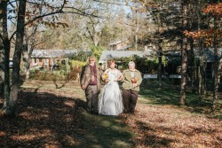 Rustic Autumn Outdoor Wedding // Photography ~ Emily Wren Photography