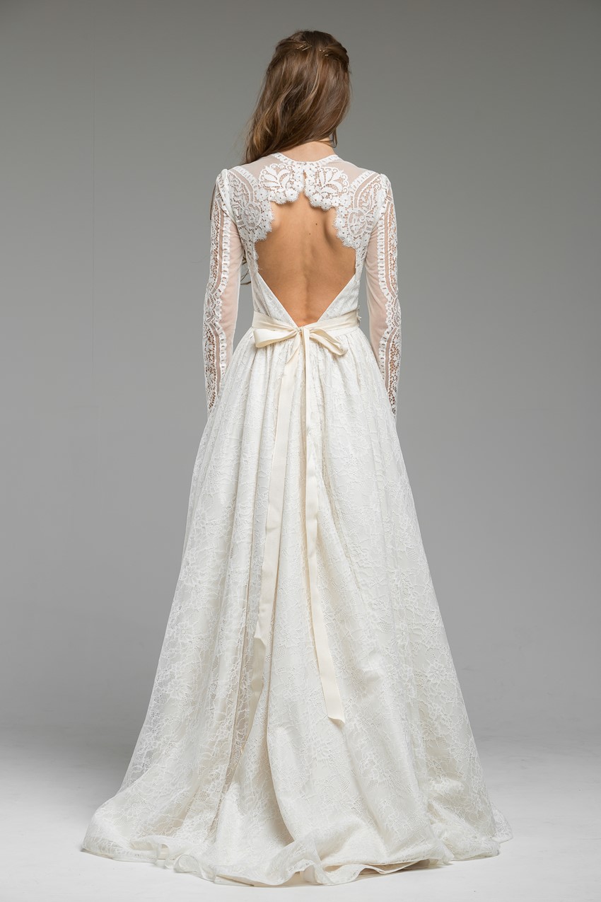 Romantic Long Sleeved Wedding Dress 'Titania' from Katya Katya Shehurina