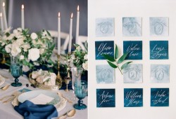 Calligraphy Wedding Stationery Escort Cards & Table Numbers // Photography ~ Artiese Studios