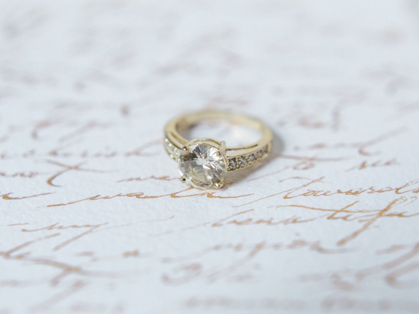 Vintage Engagement Ring // Photography ~ Kurtz Orpia Photography