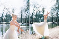 Ballet Inspired Bridal Look // Photography ~ Chymo More