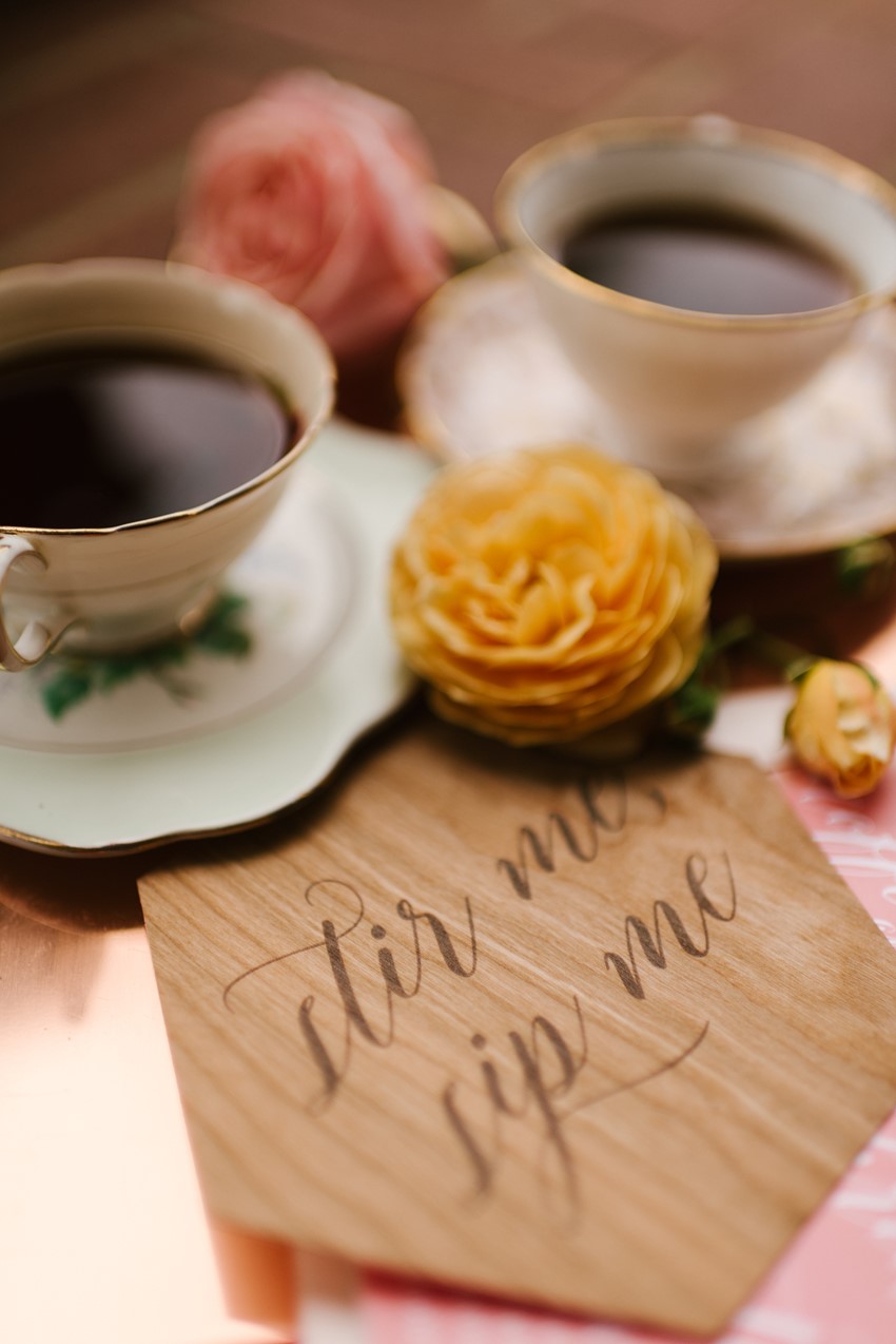 A Coffee Lovers Bridal Shower