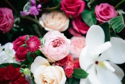 Pink Wedding Flowers // Photography ~ White Images