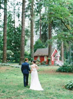 Romantic Woodland Wedding // Photography ~ Maria Lamb
