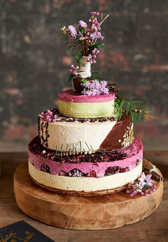 Cheesecake Wedding Cake
