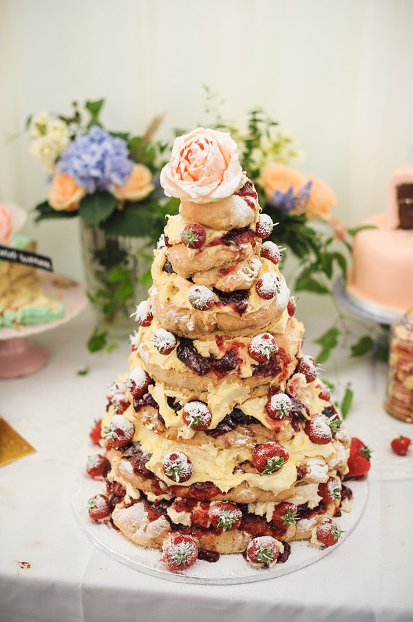 Scone Wedding Cake